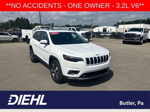 Used 2021 Jeep Cherokee Limited w/ Elite Package AWD/4WD image 1