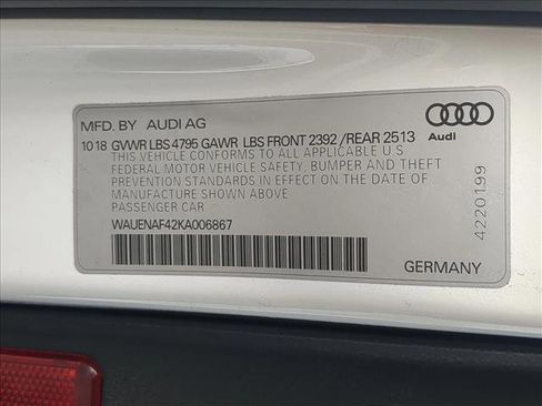 Used 2019 Audi A4 2.0T Premium Plus w/ Premium Plus Package image 30