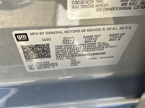 Used 2024 GMC Sierra 1500 AT4 w/ Technology Package image 34