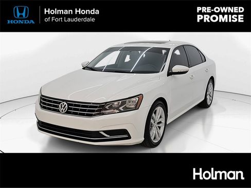Used 2019 Volkswagen Passat 2.0T Wolfsburg w/ Wheels & Sunroof Package image 1