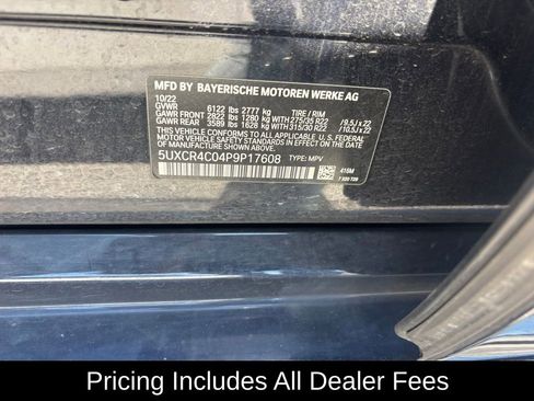 Used 2023 BMW X5 sDrive40i w/ M Sport Package RWD image 9