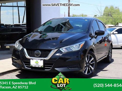 Used 2021 Nissan Versa SV FWD image 1