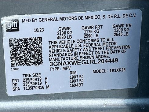 Used 2024 Chevrolet Equinox RS w/ LPO, Floor Liner Package image 24