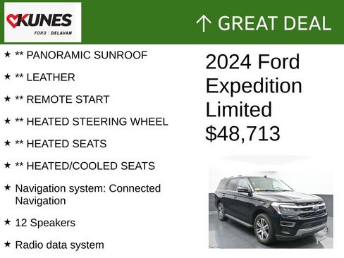 Used 2024 Ford Expedition Limited image 2