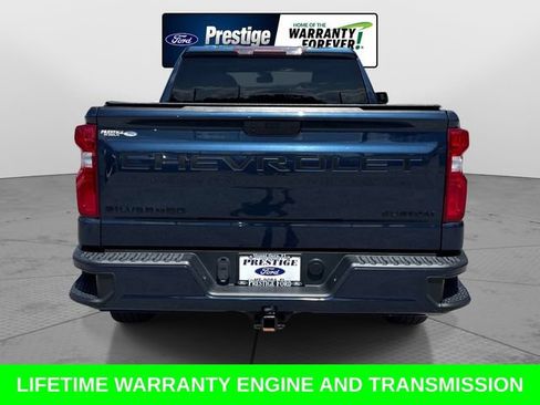 Used 2021 Chevrolet Silverado 1500 Custom w/ LPO, Dark Essentials Package AWD/4WD image 5