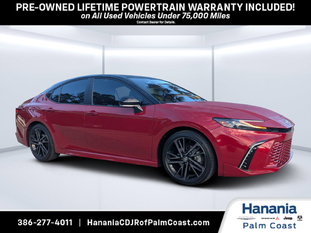 Used 2025 Toyota Camry XSE FWD image 1