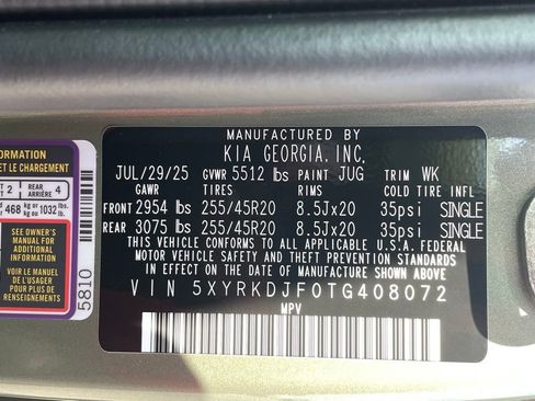 New 2026 Kia Sorento SX Prestige AWD/4WD image 39