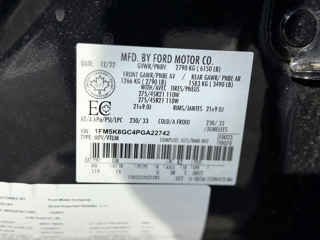 Used 2023 Ford Explorer ST w/ Technology Package AWD/4WD image 27