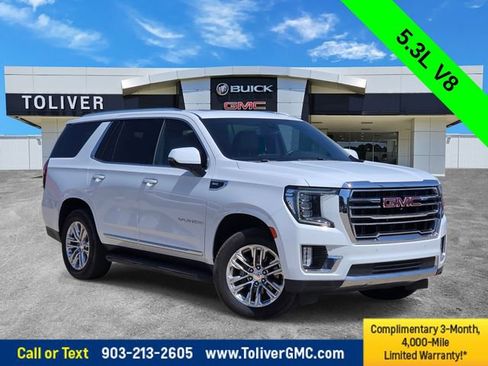 Used 2021 GMC Yukon SLT w/ SLT Premium Package AWD/4WD image 1