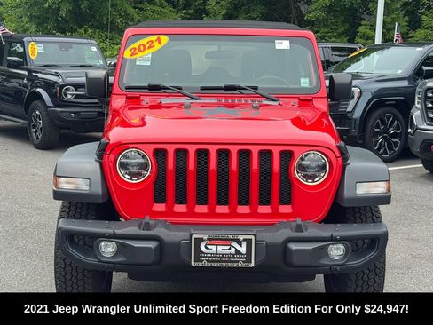 Used 2021 Jeep Wrangler Unlimited Sport AWD/4WD image 2
