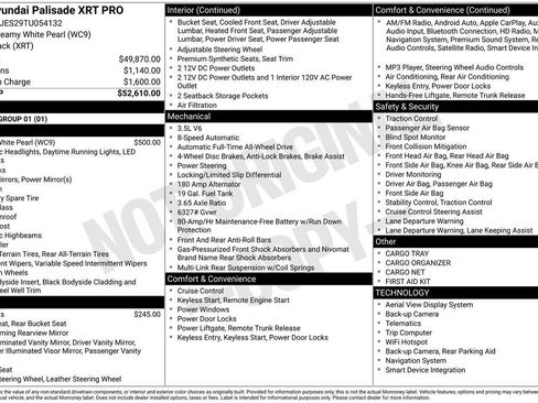 New 2026 Hyundai Palisade XRT Pro image 7