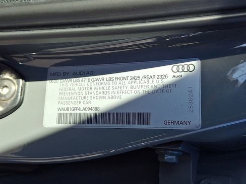 Used 2020 Audi S3 Premium w/ Black Optic Package image 28