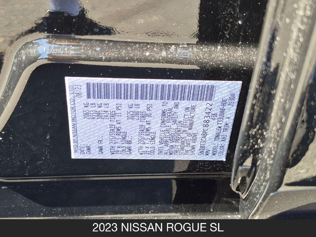 Used 2023 Nissan Rogue SL w/ SL Premium Package FWD image 25