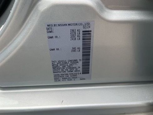 Used 2024 Nissan Altima 2.5 SV FWD image 23
