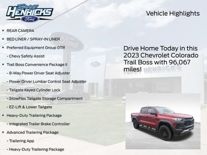 Used 2023 Chevrolet Colorado Trail Boss w/ Advanced Trailering Package