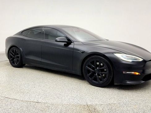 Used 2021 Tesla Model S Plaid AWD/4WD image 2