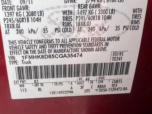 Used 2012 Ford Explorer XLT w/ Class III Trailer Tow Pkg image 12