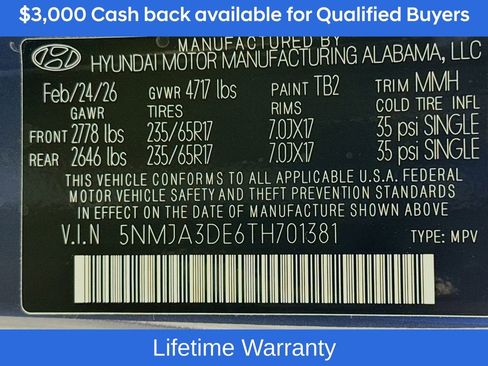 New 2026 Hyundai Tucson SE FWD image 32