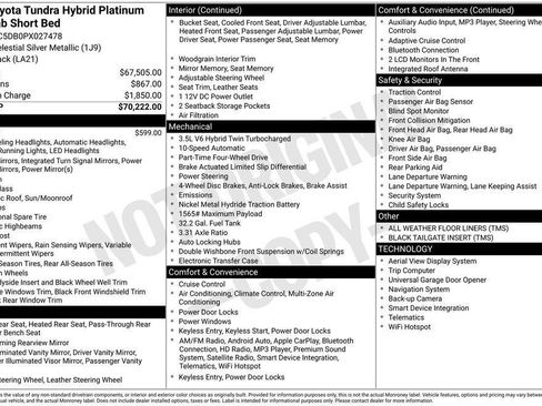Used 2023 Toyota Tundra Platinum image 28