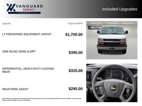 Used 2025 Chevrolet Express 3500 LT w/ LT Preferred Equipment Group RWD image 9