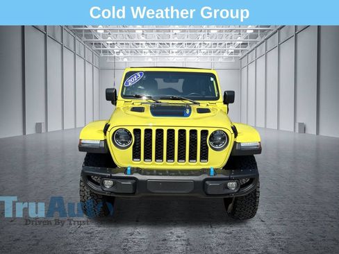 Used 2023 Jeep Wrangler Unlimited Rubicon 4xe w/ Steel Bumper Group AWD/4WD image 2