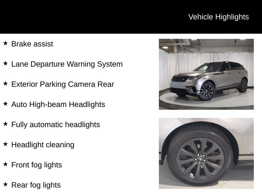Used 2019 Land Rover Range Rover Velar R-Dynamic SE AWD/4WD image 18