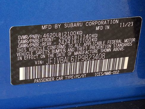 Used 2023 Subaru WRX Limited w/ Popular Package #2 AWD/4WD image 33