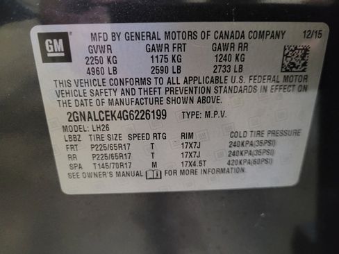 Used 2016 Chevrolet Equinox LT FWD image 33