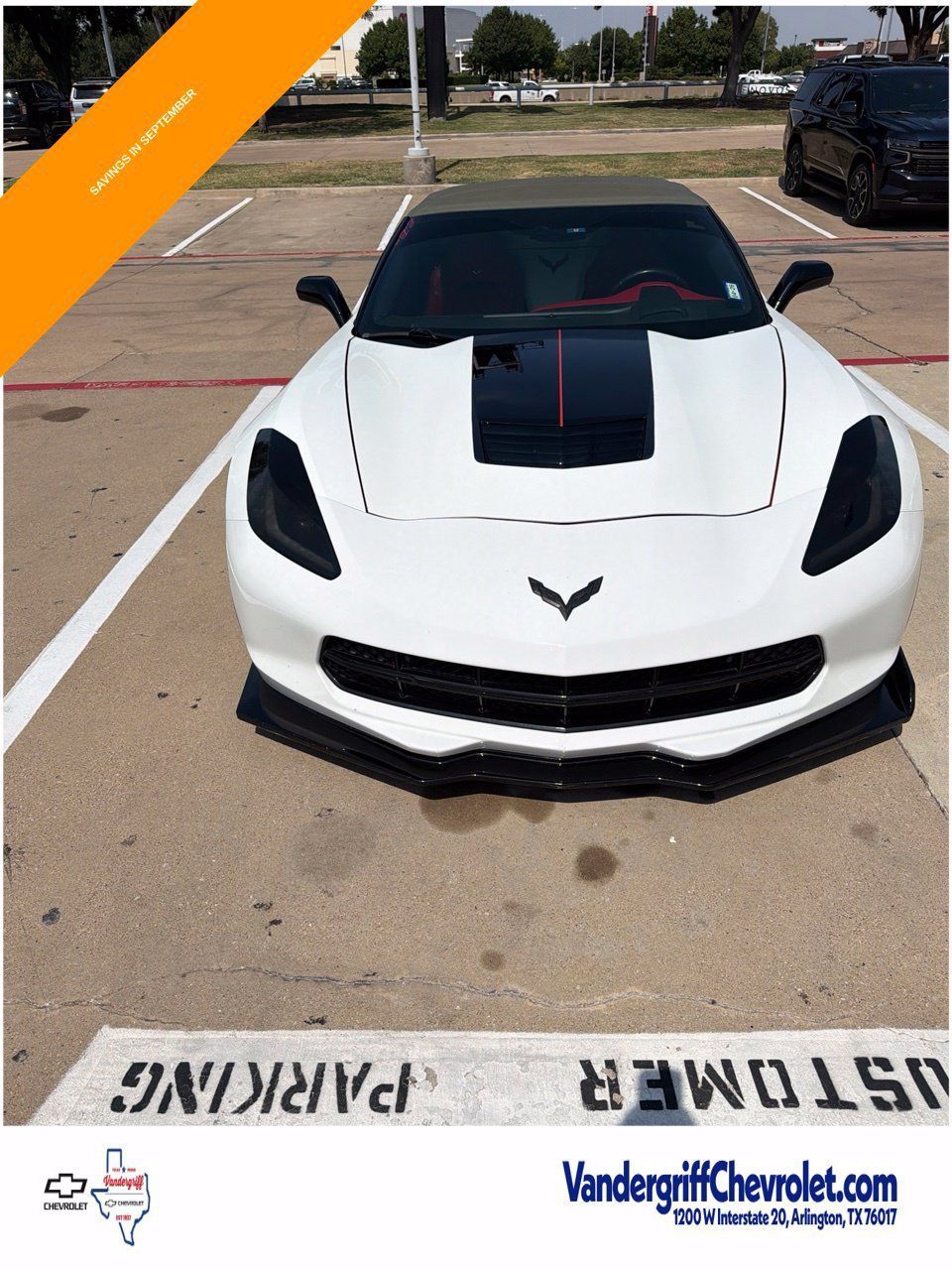 Used 2014 Chevrolet Corvette Stingray Convertible w/ 3LT Preferred Equipment Group RWD image 2