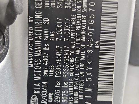Used 2015 Kia Sorento LX FWD image 28
