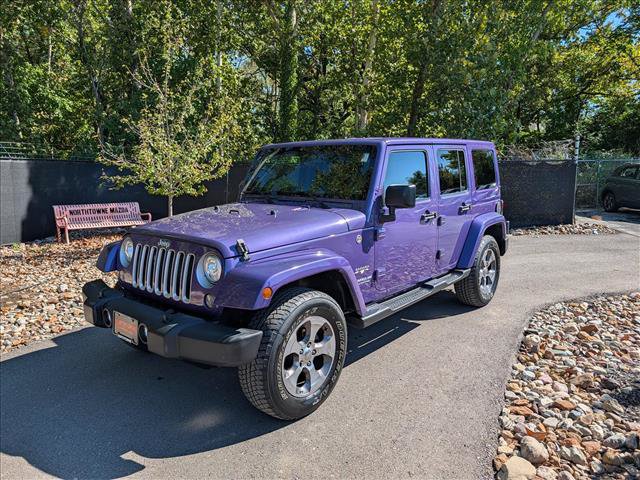 Used 2017 Jeep Wrangler Unlimited Sahara w/ Connectivity Group AWD/4WD image 1