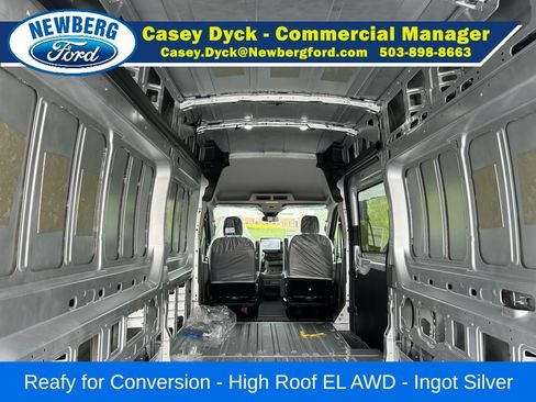 New 2026 Ford Transit 350 148 High Roof Extended AWD w/ Upfitter Package image 11