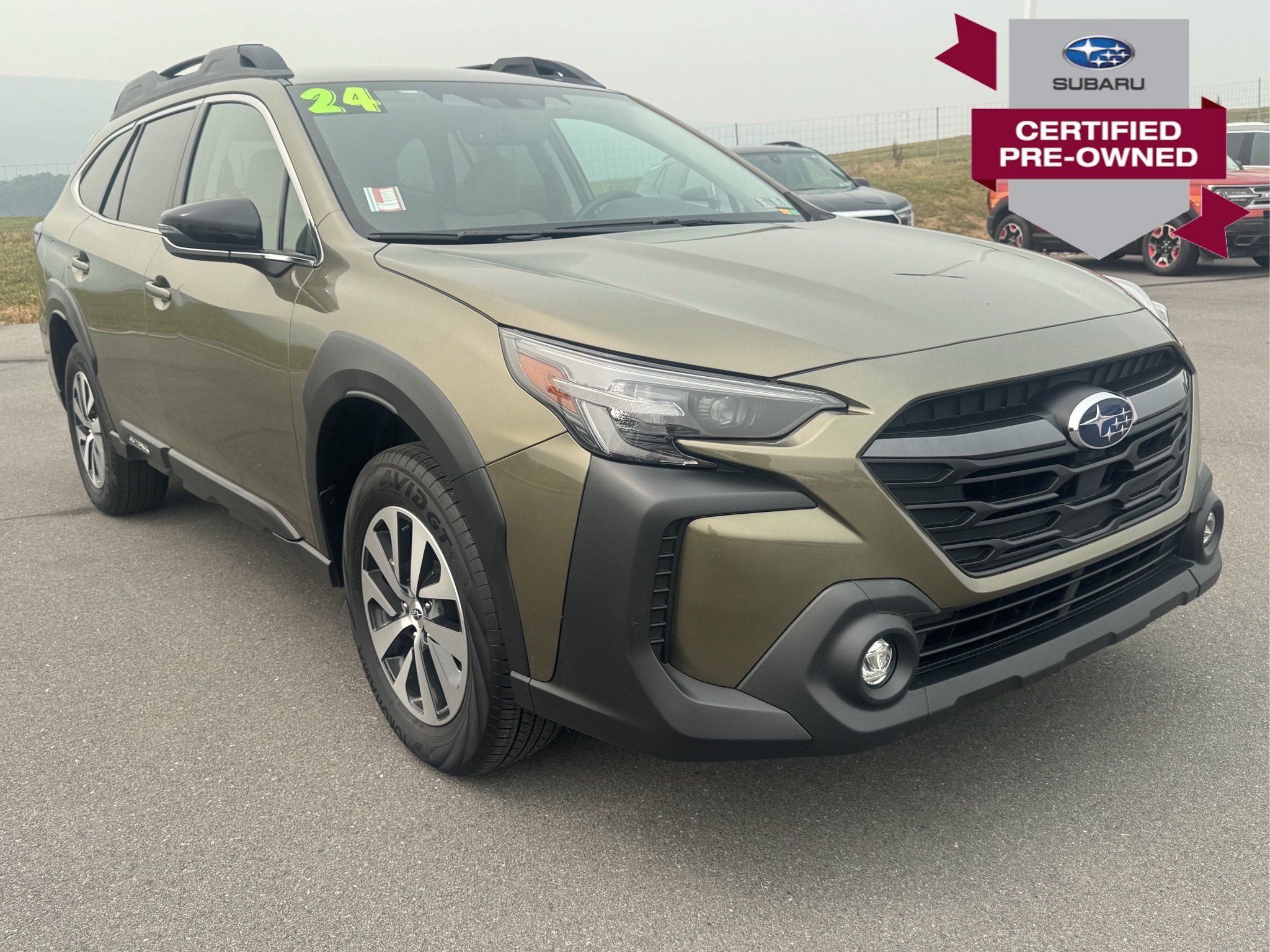 Certified 2024 Subaru Outback Premium w/ Popular Package #1A AWD/4WD image 1