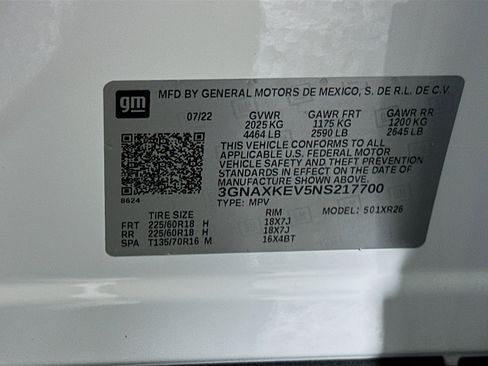 Used 2022 Chevrolet Equinox LT FWD image 12