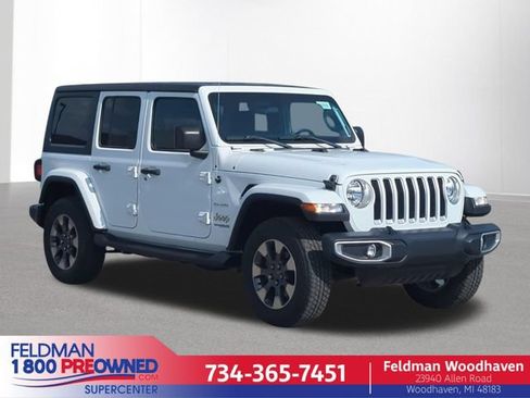 Used 2018 Jeep Wrangler Unlimited Sahara AWD/4WD image 1
