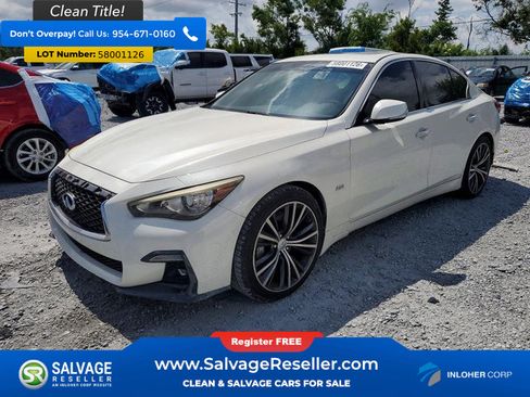 Used 2018 INFINITI Q50 Sport RWD image 1