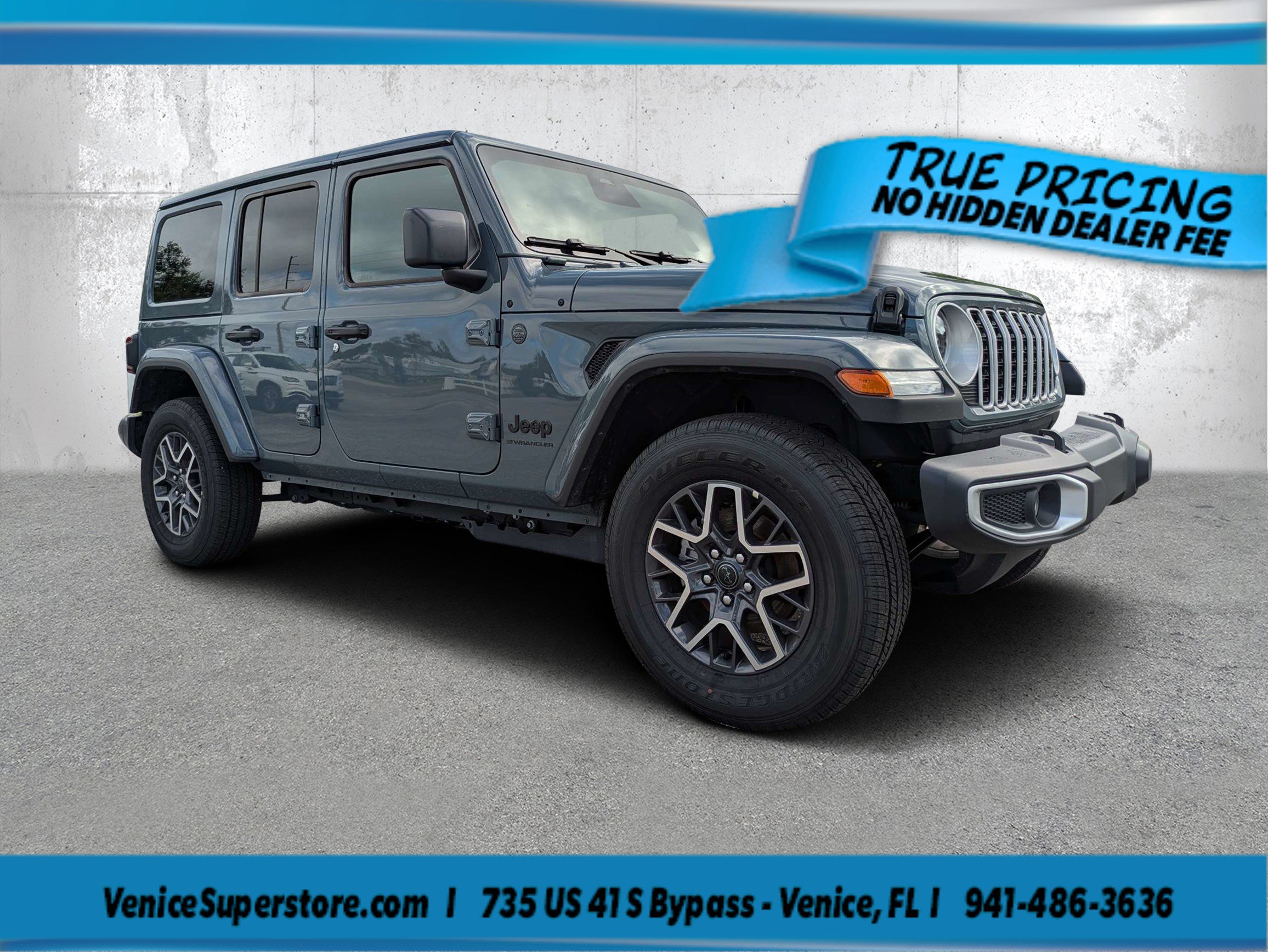 Used 2026 Jeep Wrangler Unlimited Sahara AWD/4WD image 1