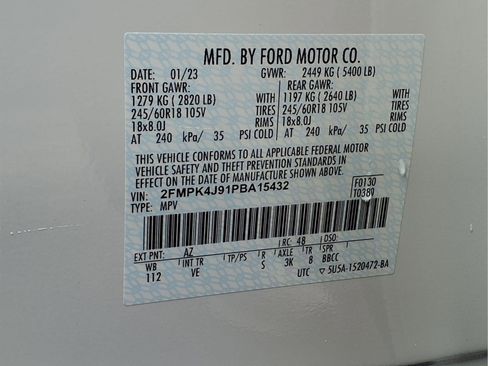 Used 2023 Ford Edge SEL w/ Convenience Package AWD/4WD image 23