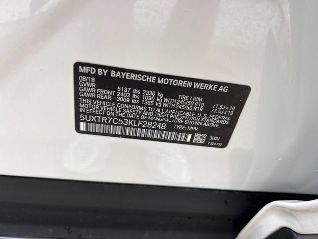 Used 2019 BMW X3 sDrive30i RWD image 36