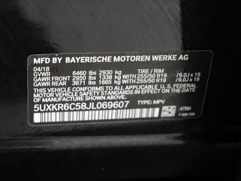 Used 2018 BMW X5 xDrive50i w/ Premium Package image 56