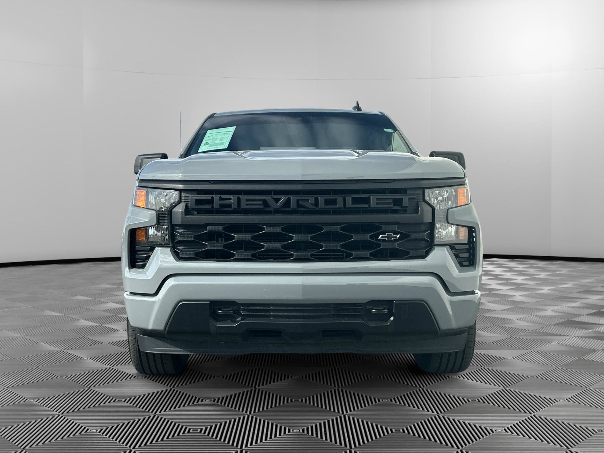 Used 2024 Chevrolet Silverado 1500 Custom w/ Turbomax Blackout Package AWD/4WD image 2