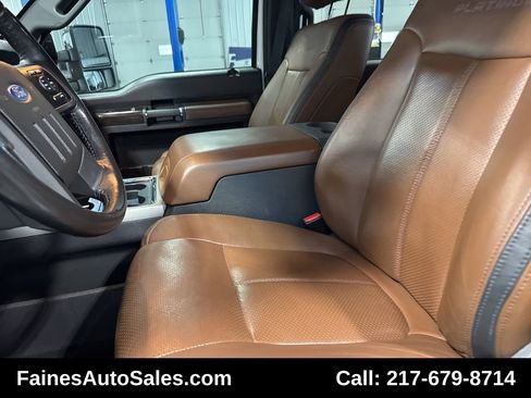 Used 2016 Ford F250 Platinum w/ Snow Plow Prep Package image 98