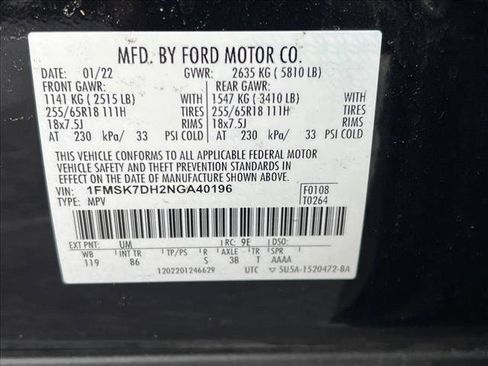 Used 2022 Ford Explorer XLT image 27