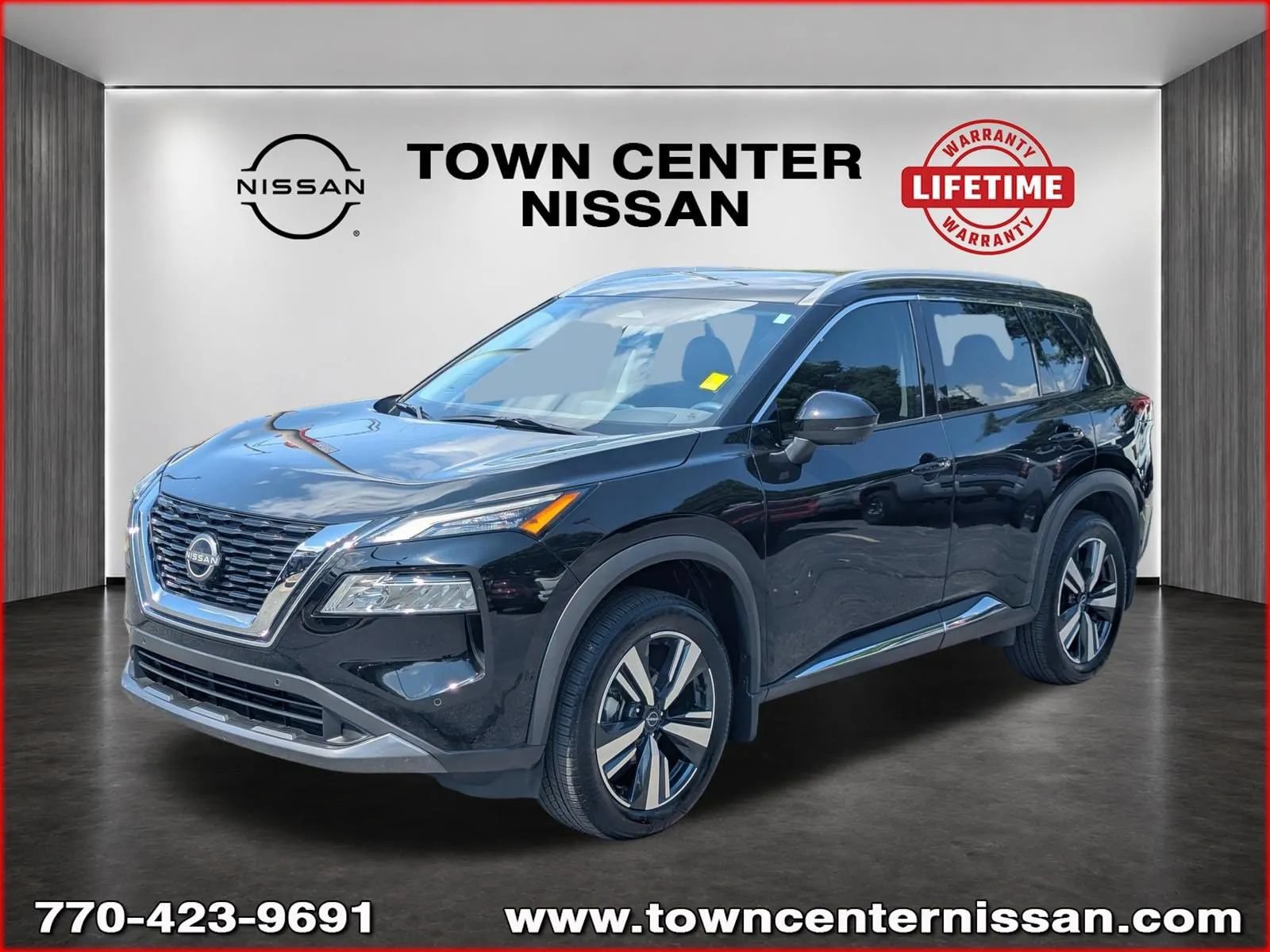 Certified 2023 Nissan Rogue SL w/ SL Premium Package FWD image 3