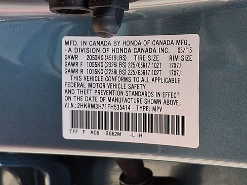 Used 2015 Honda CR-V EX-L image 25
