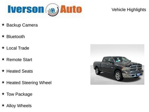 Used 2018 RAM 1500 Big Horn AWD/4WD image 2