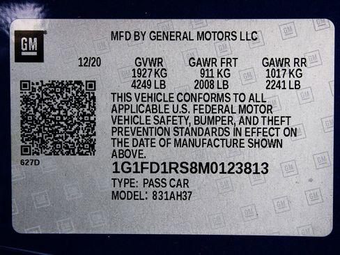 Used 2021 Chevrolet Camaro LT w/ RS Package image 33