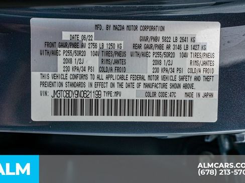 Used 2022 MAZDA CX-9 Carbon Edition AWD/4WD image 62