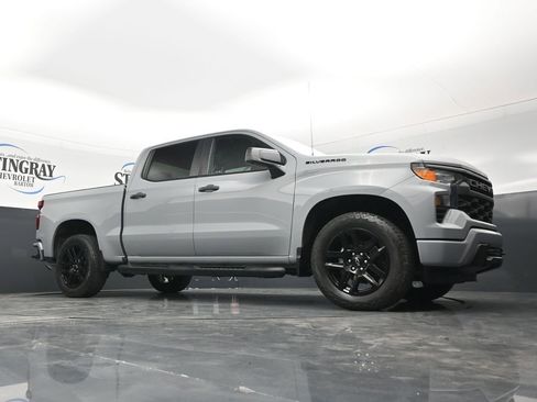 Certified 2024 Chevrolet Silverado 1500 Custom w/ Turbomax Blackout Package RWD image 29