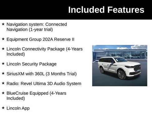 New 2026 Lincoln Navigator Reserve AWD/4WD image 6